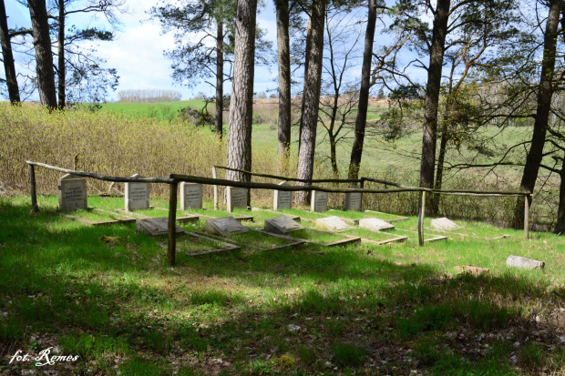 Upałty - niemiecki cmentarz wojenny z I wojny światowej