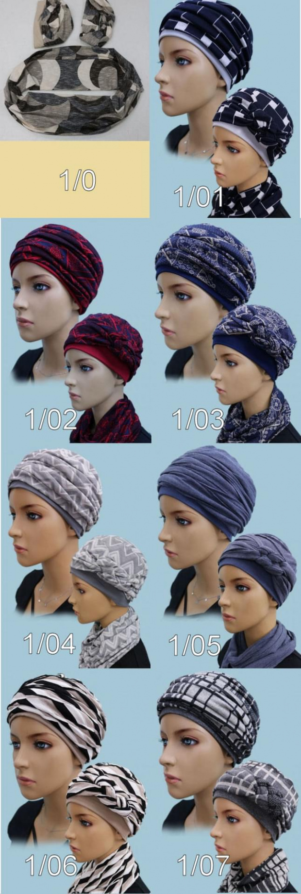 Turban LUNA + OPASKA REBECCA