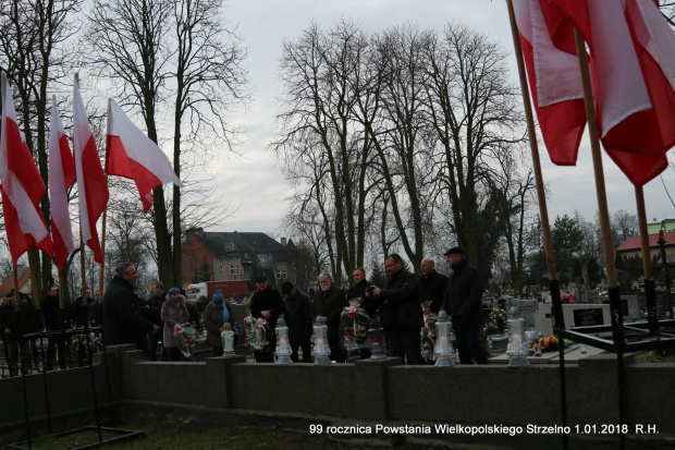 99 rocznica Powstania Wielkopolskiego Strzelno 01.01.2018r.