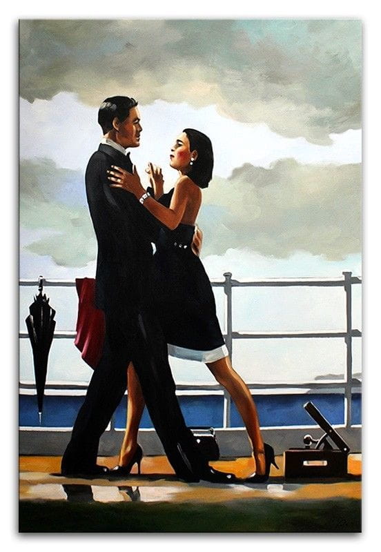 Jack Vettriano 90x60cm Oil Painting Hand Painted Canvas