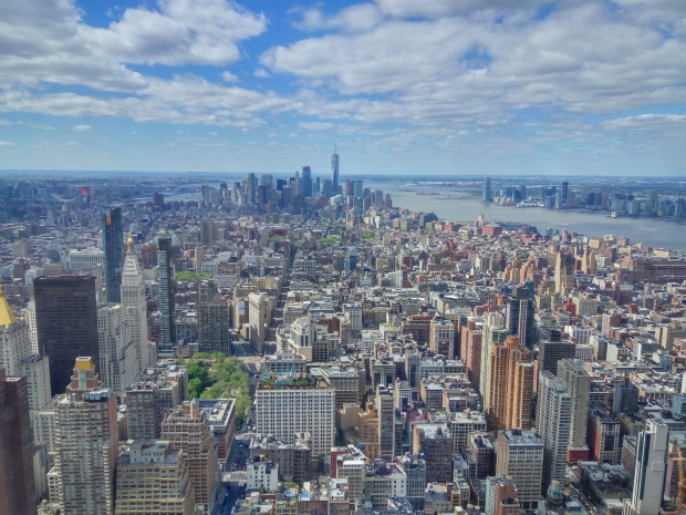 Widok z Empire State Building