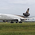 MD-11 UPS opuszcza po raz ostatni Polskę.
