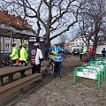 Koniec MWR na Miejscu Odpoczynku Rowerzystów (MOR) GreenVelo. Pierwszym albo ostatnim na tym szlaku.