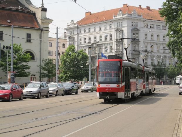 Tatra T3R, #1663+1664, DP Brno