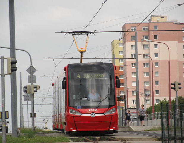 Škoda 29T, #7419, DP Bratislava