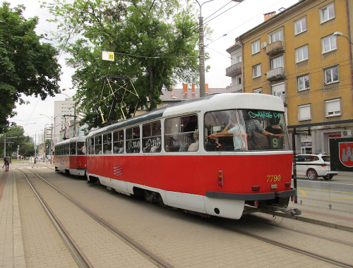 Tatra T3P, #7791+7790, DP Bratislava