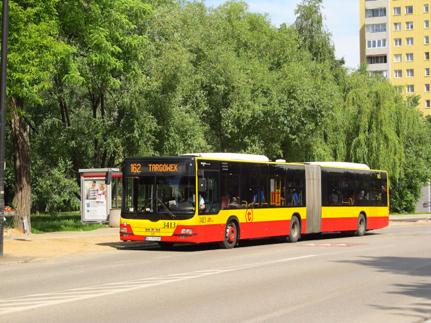 MAN NG363 Lion's City G, #3413, MZA Warszawa