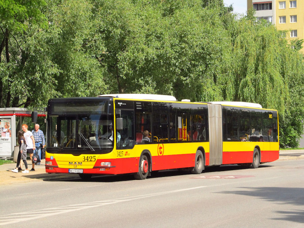 MAN NG363 Lion's City G, #3425, MZA Warszawa