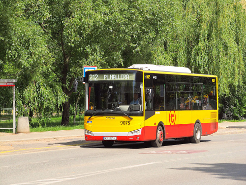 Otokar Vectio C, #9075, Arriva Bus Transport Warszawa