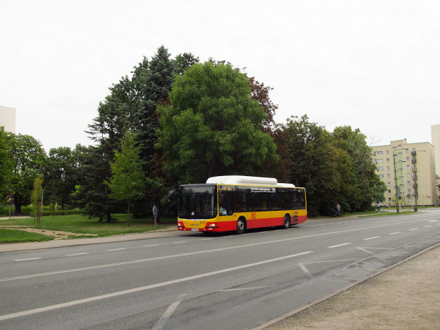 MAN NL313 CNG Lion's City, #4205, MZA Warszawa