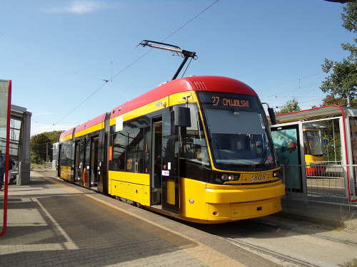 Pesa 134N "Jazz", #3808, Tramwaje Warszawskie