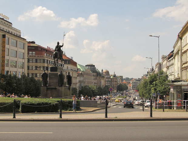 Praha. Václavské náměstí