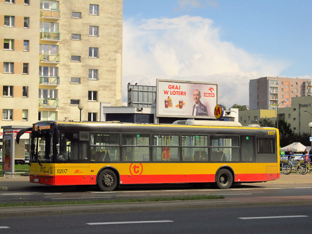 Solbus Solcity 12M, #1207, MZA Warszawa