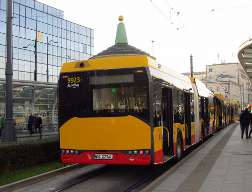 SU18 IV CNG , #9923, Arriva Bus Transport Warszawa