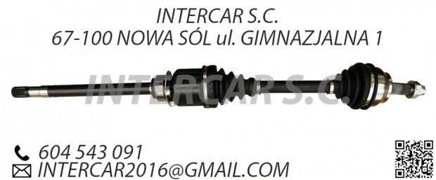 PÓŁOŚ PRAWA ALFA ROMEO 147 1.9 JTD
