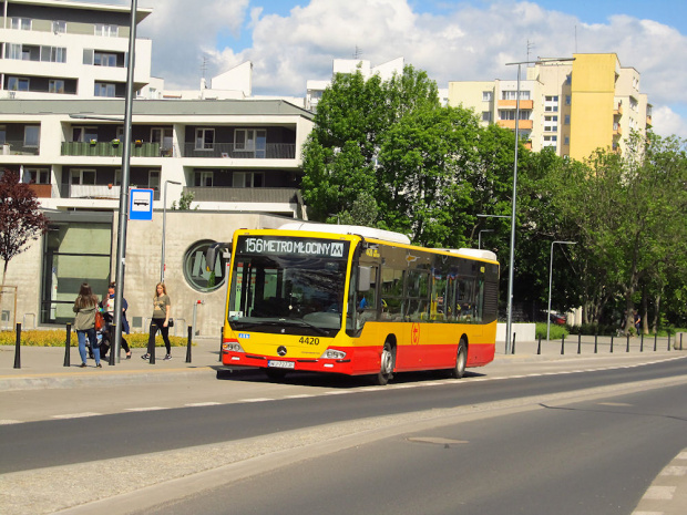 Mercedes Conecto LF, #4420, MZA Warszawa