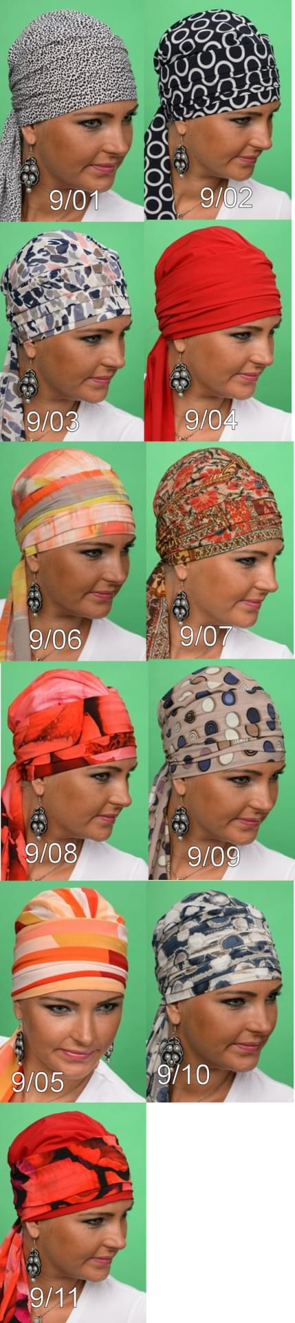 Turban Chusta Monika Silk