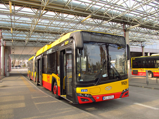 SU18 IV CNG , #9929, Arriva Bus Transport Warszawa