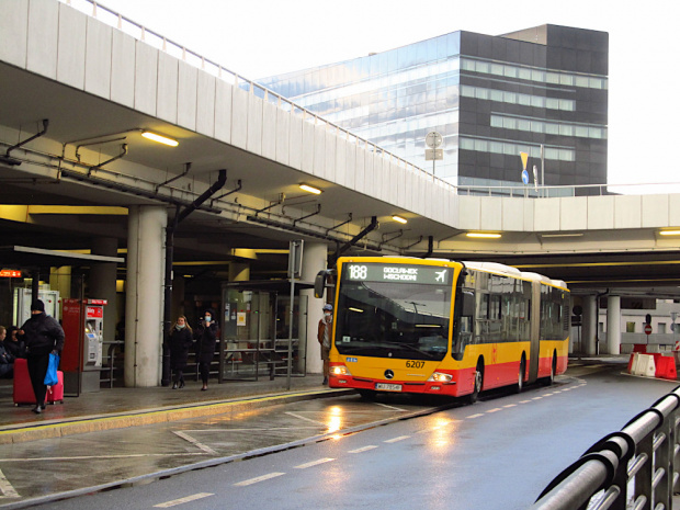 Mercedes Conecto LF G, #6207, MZA Warszawa