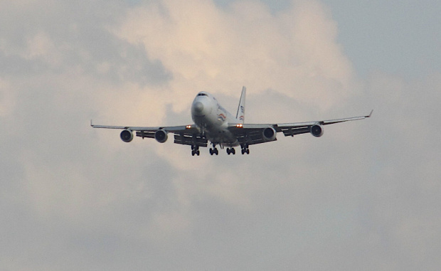 Boeing 747-4H6F, 4K-BCV, Silk Way West Airlines